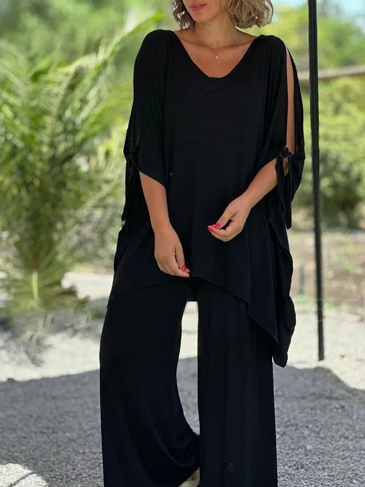 Zelora - Conjunto de Estilo Relajado