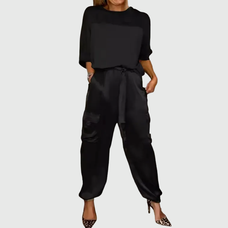 Amelia | Conjunto de Dos Piezas Fluidos de Lujo