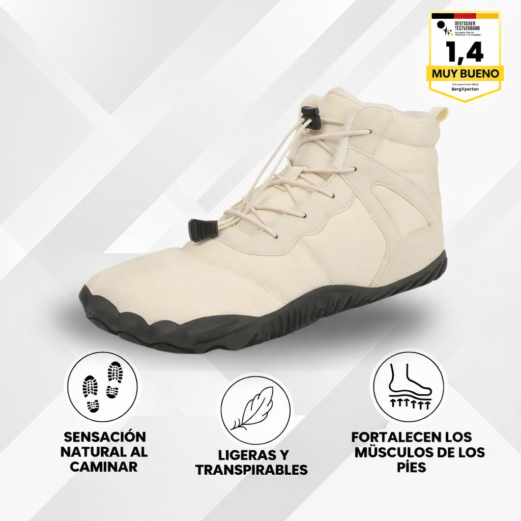 IceWalk - Zapatos de termo-barefoot impermeables y que alivian el dolor