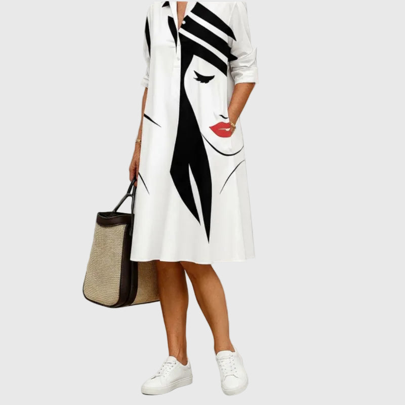 Abby | Vestido Mini Suave y Fluido