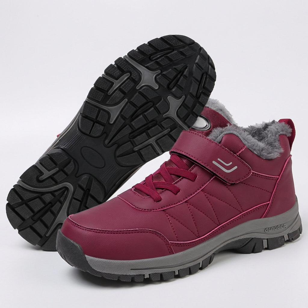 Zapatos de invierno ortopédicos de cuero