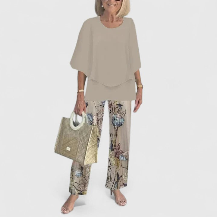 Martha | Conjunto Sofisticado de Dos Piezas