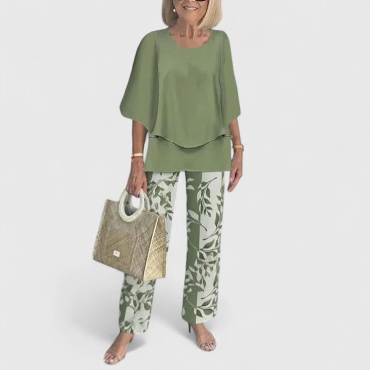 Martha | Conjunto Sofisticado de Dos Piezas