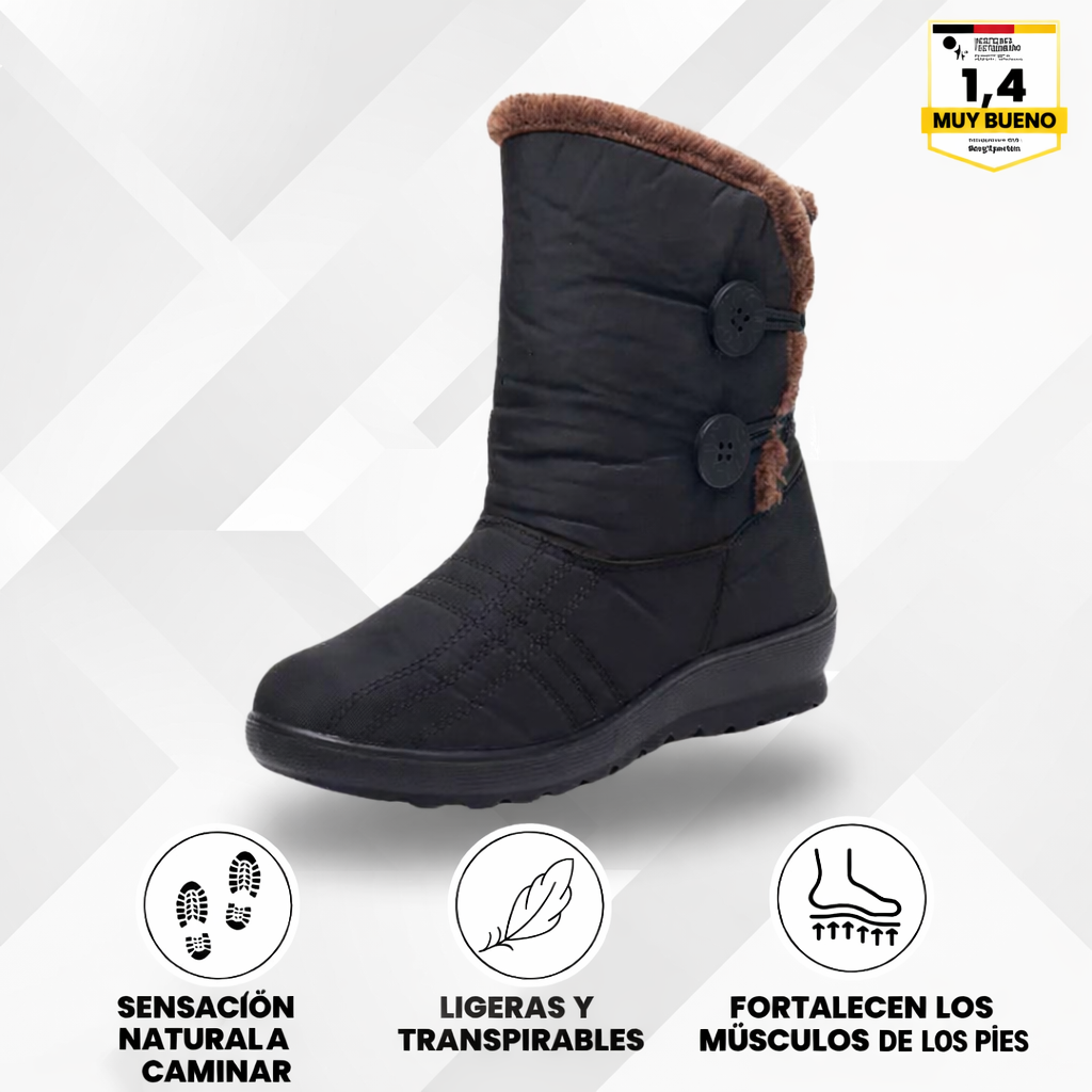 Botas ortopédicas - botas de invierno ergonómicas e impermeables para mujeres