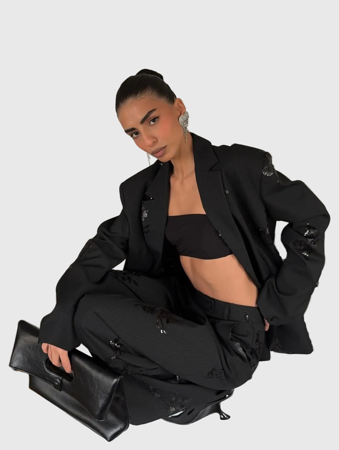 Valentina | Conjunto de Blazer con Lentejuelas