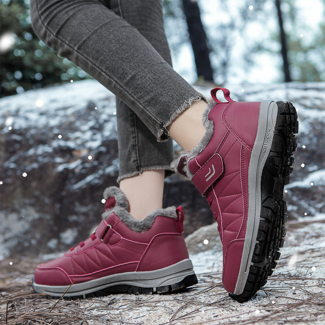 Zapatos de invierno ortopédicos de cuero