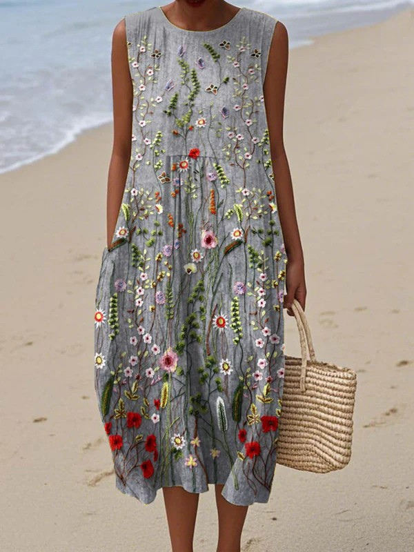 Cara | Vestido Midi Wildflower