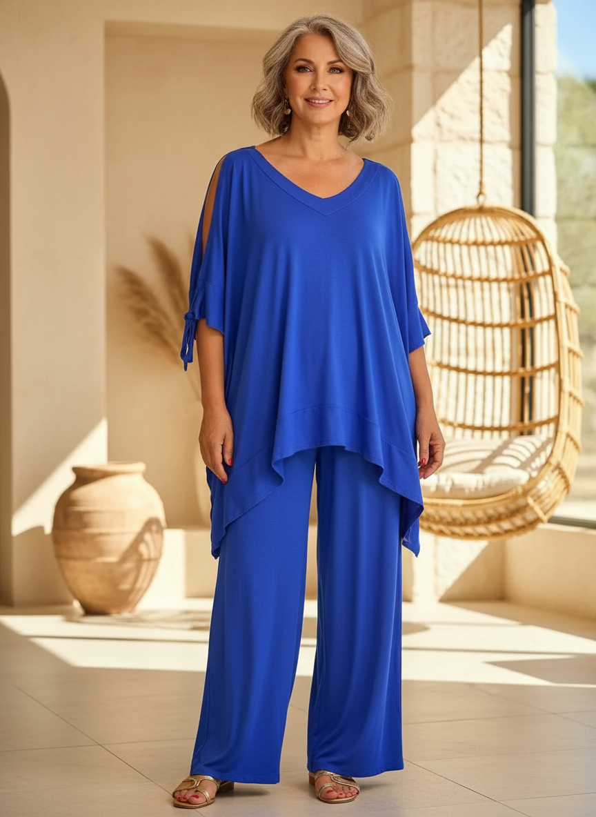 Zelora - Conjunto de Estilo Relajado