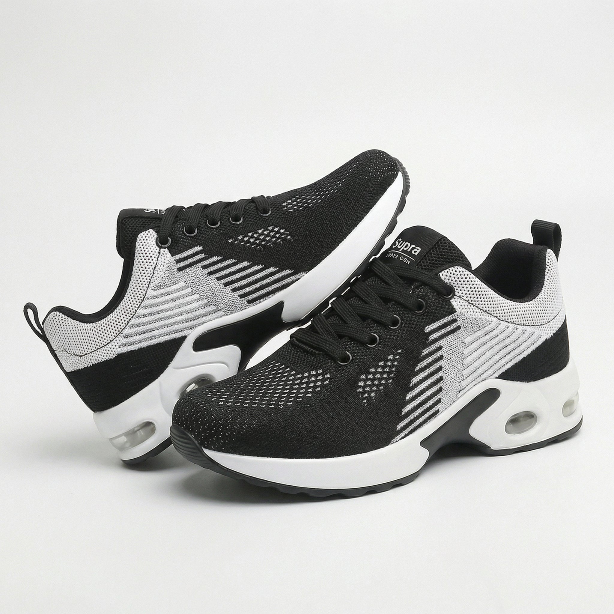 Zapatos Ortopédicos WalkMora - Blanco Negro